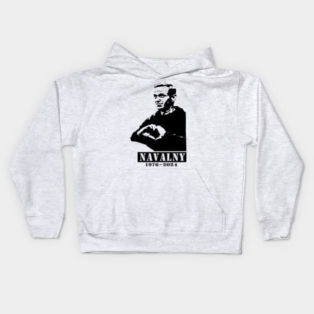 RIP Navalny 1976-2024 Kids Hoodie by LEGO